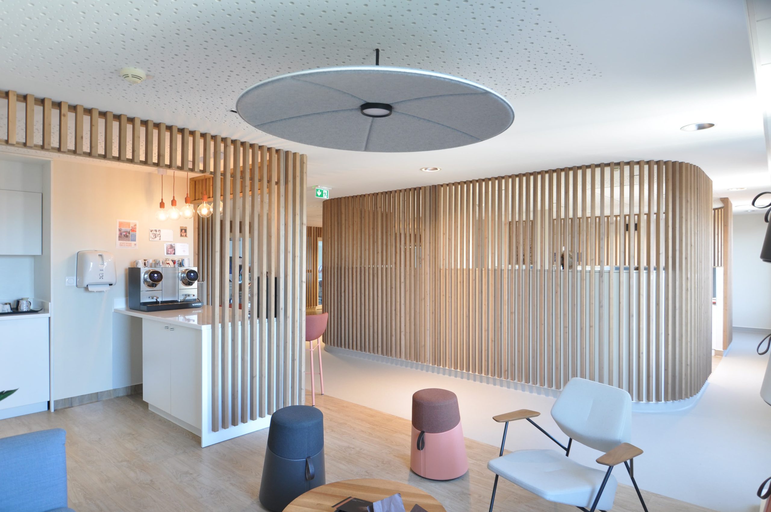 Clinique des Minimes coin café / salon