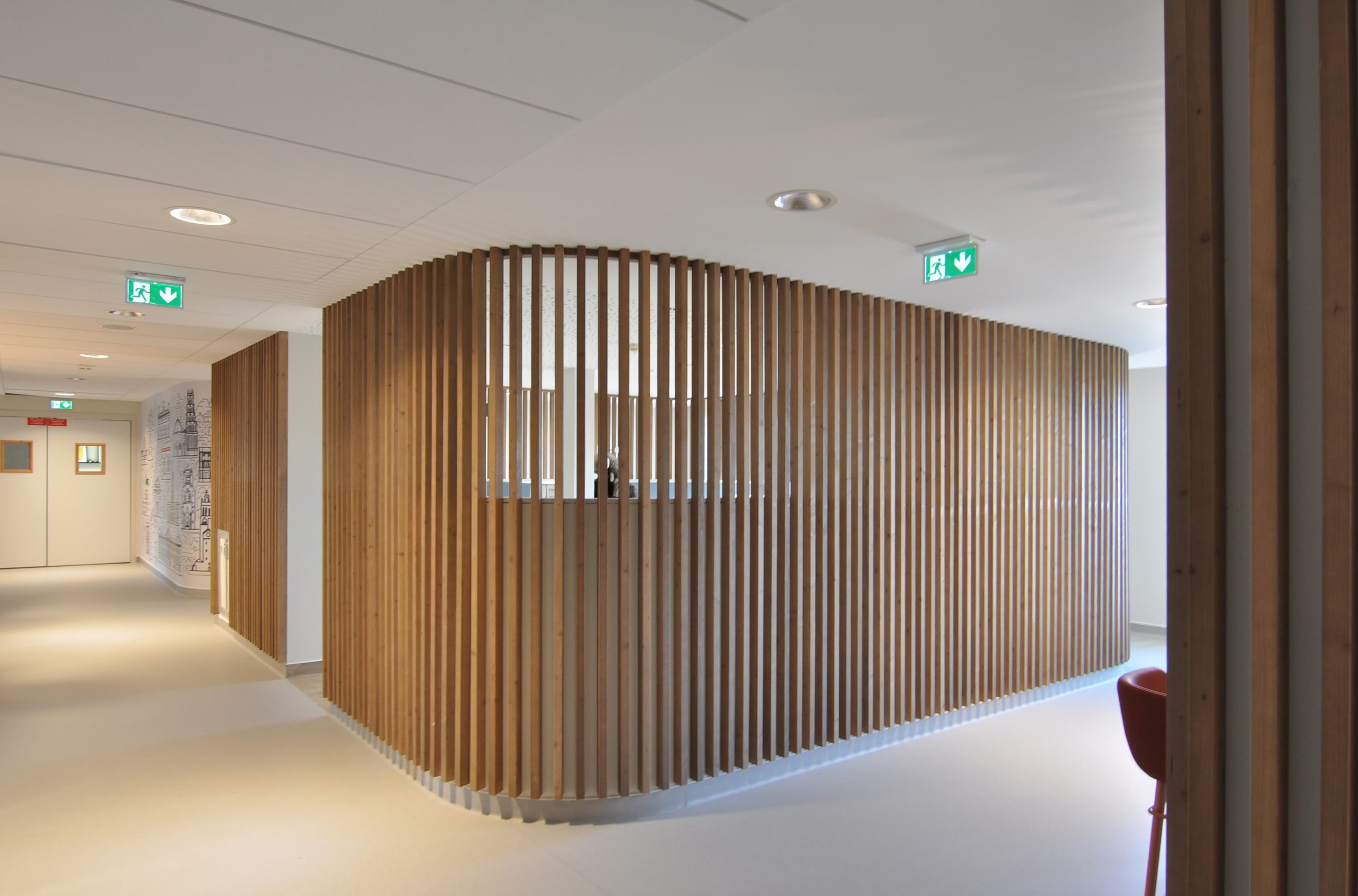 Clinique des Minimes couloir 2