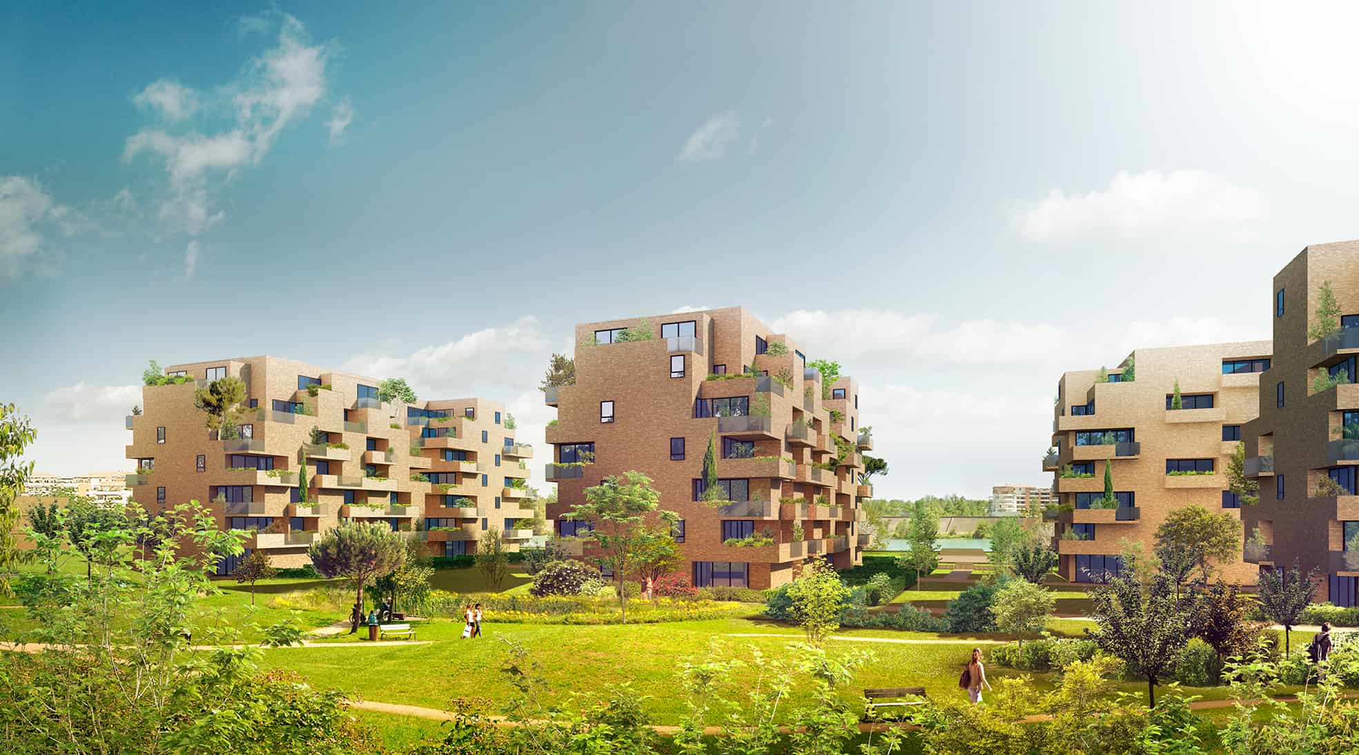 Quartier Casselardit vue d'ensemble