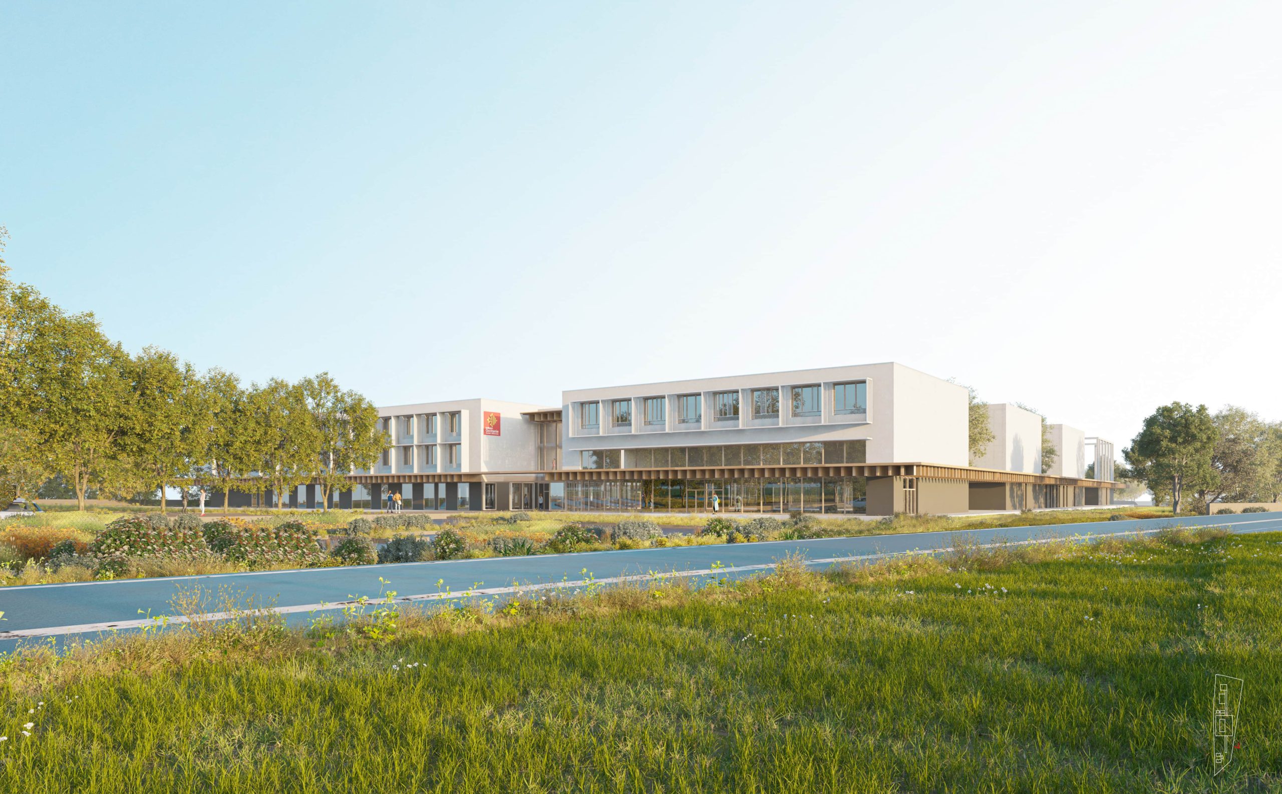 Lycée Nord d’Auterive vue d'ensemble