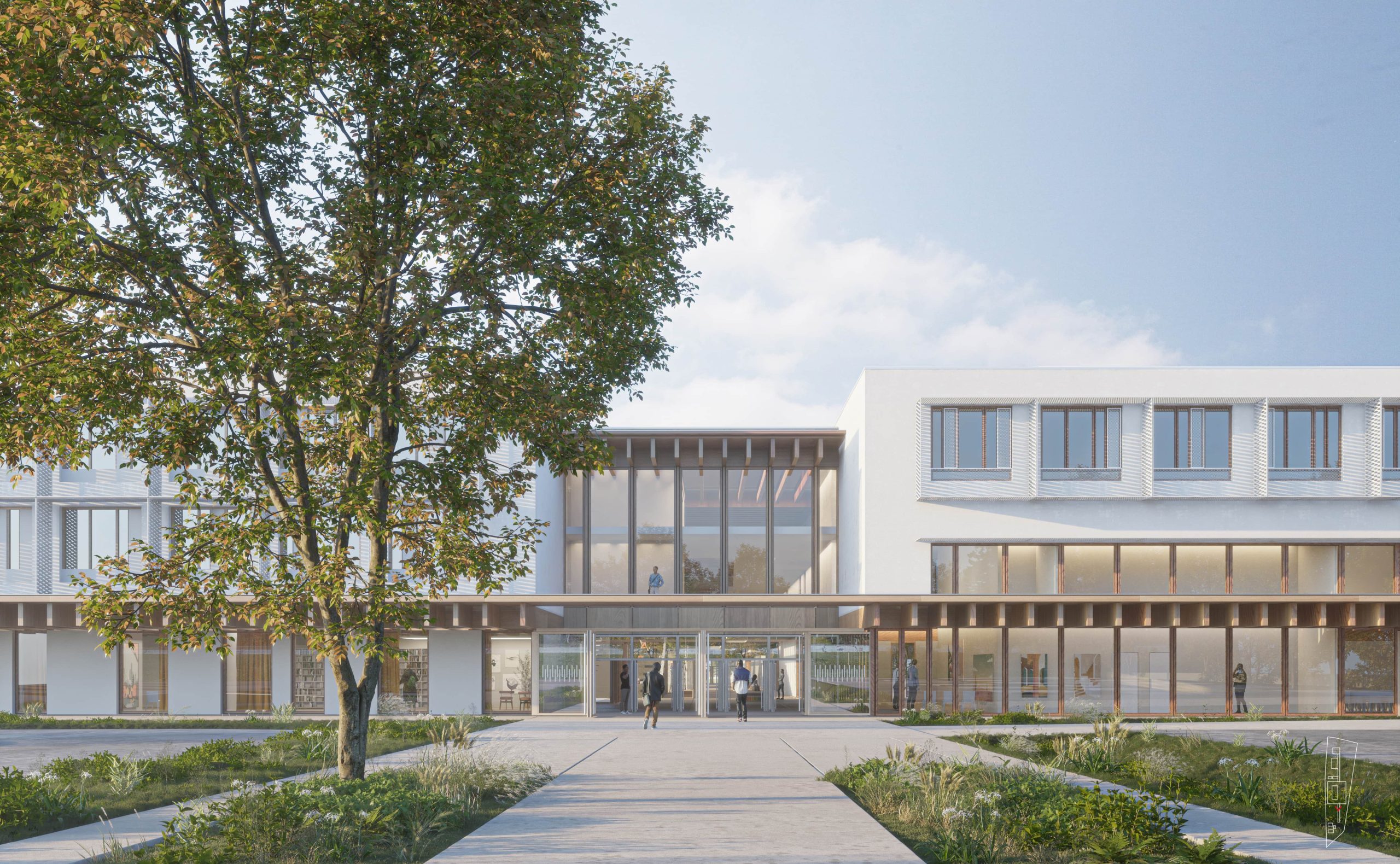 Lycée Nord d’Auterive vue de face