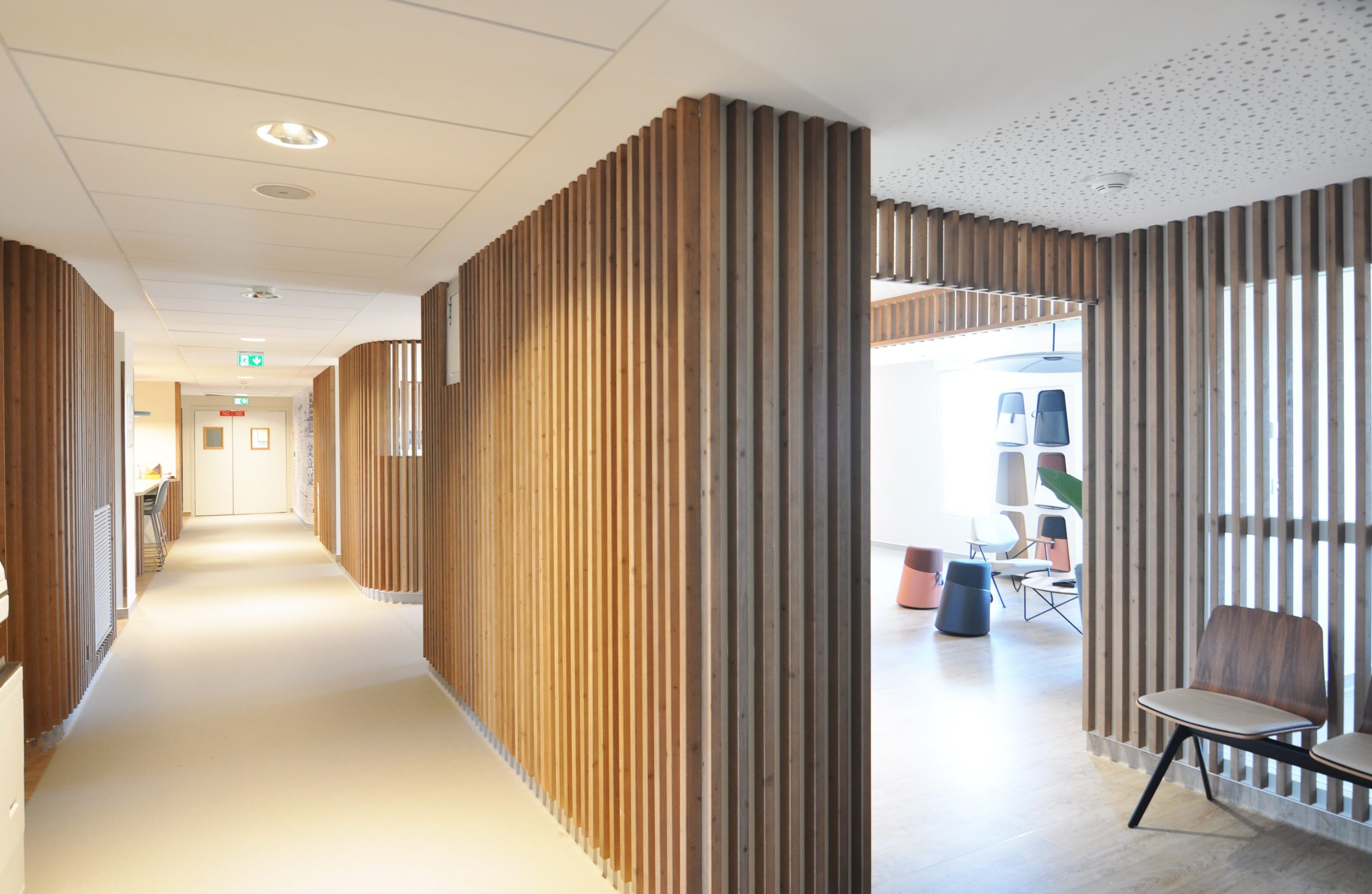 Clinique des Minimes couloir