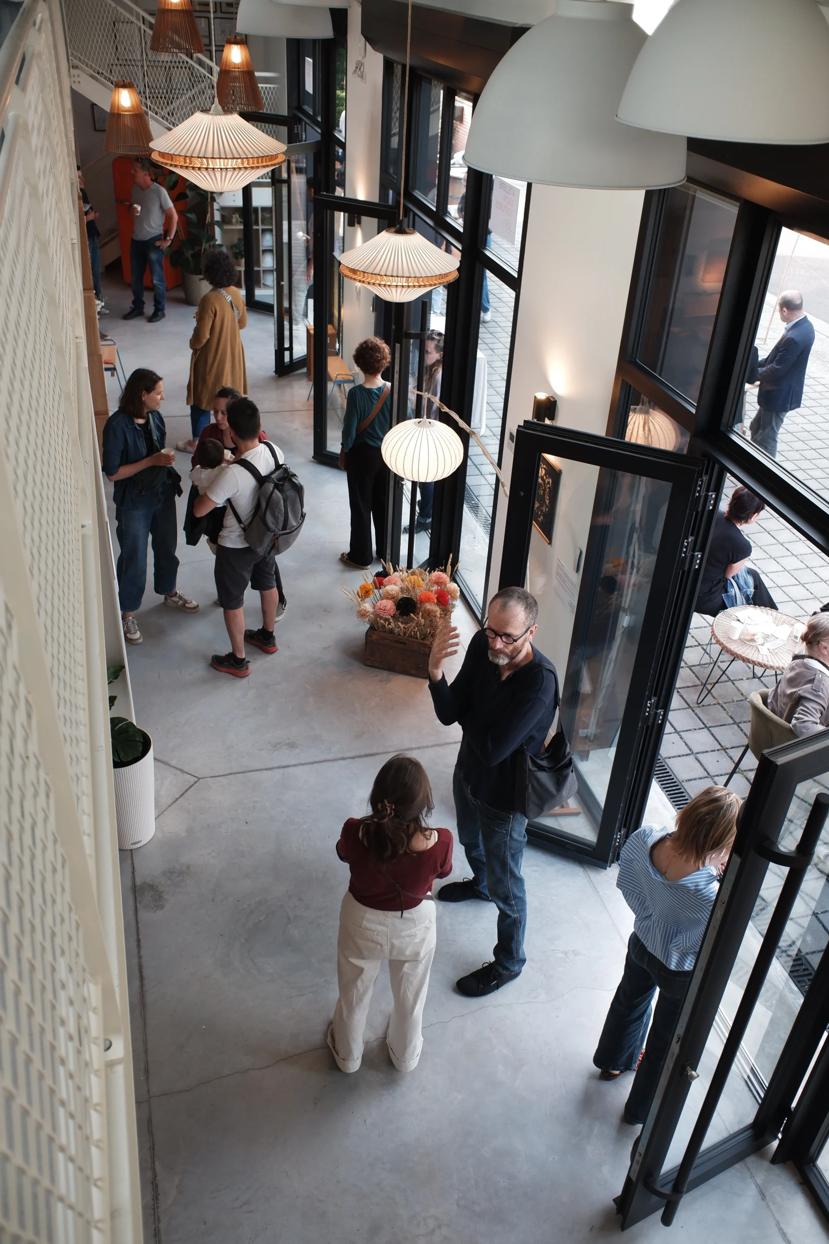 Exposition à l'agence