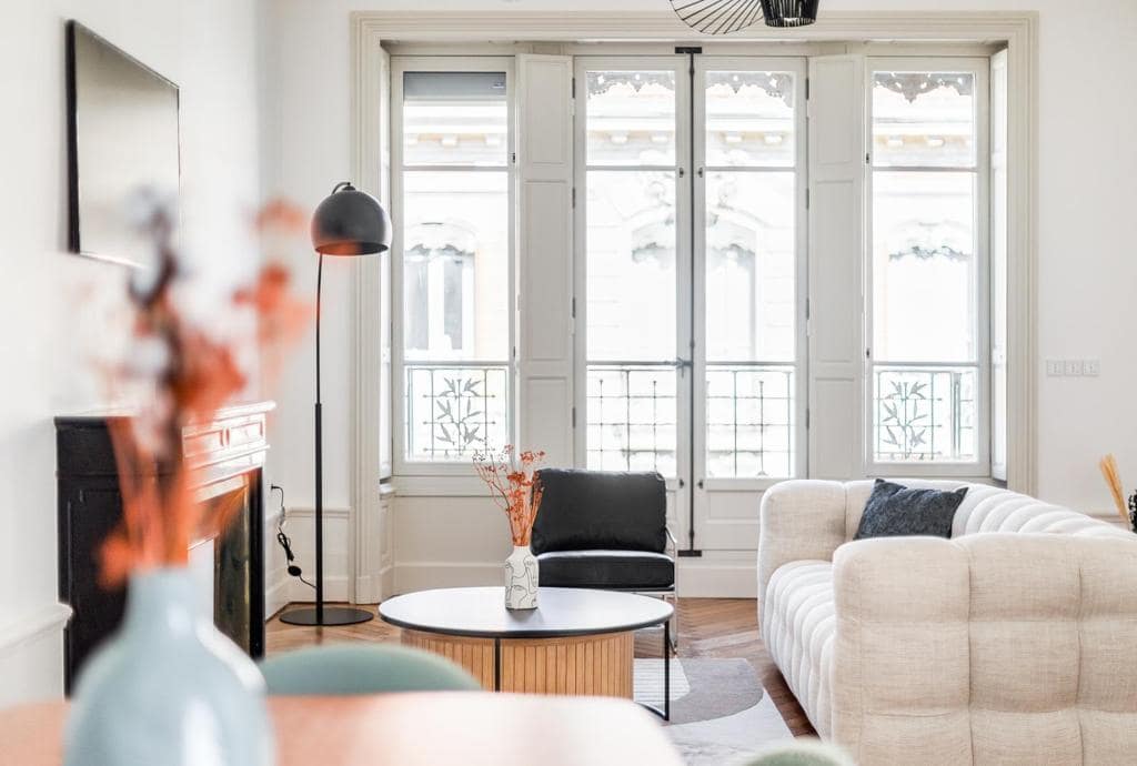 Appartement rue de Metz vue séjour