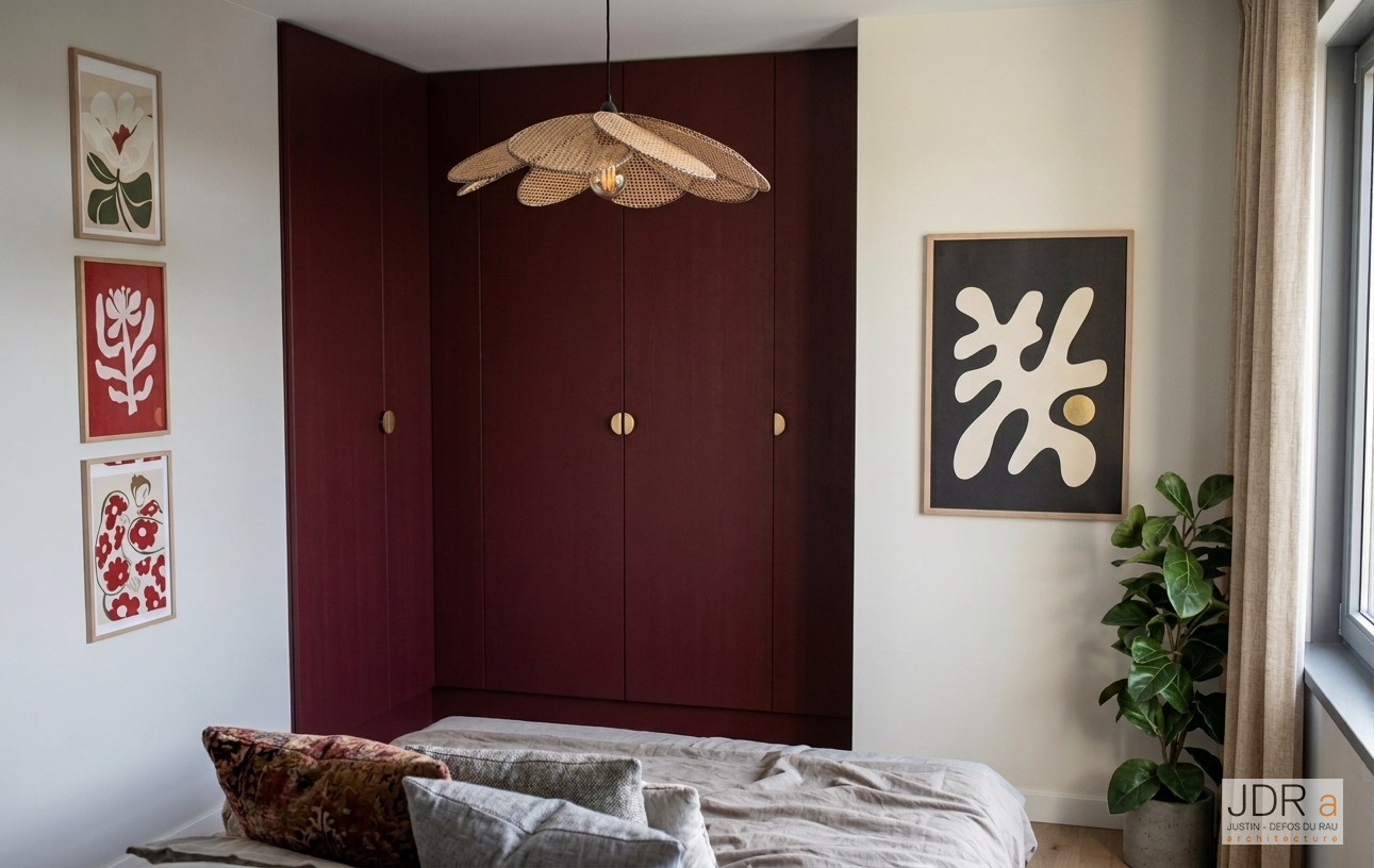 Appartement Kaleidoscope vue chambre